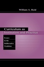Cover: Curriculum as Institution and Practice - Routledge