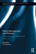 Cover: Patent Management and Valuation - Routledge