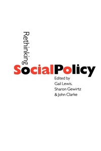 Enlarge image Cover: Rethinking Social Policy - SAGE Publications Inc