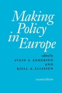 Cover: Making Policy in Europe - SAGE Publications Inc