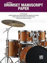 Abbildung von: Alfred's Drumset Manuscript Paper - Alfred Publishing Company Inc