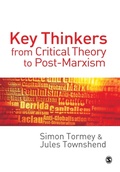 Cover: Key Thinkers from Critical Theory to Post-Marxism - SAGE Publications Inc