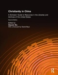 Cover: Christianity in China - Routledge