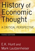 Cover: History of Economic Thought - Routledge