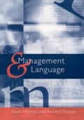 Cover: Management and Language - SAGE Publications Inc