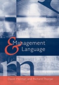 Enlarge image Cover: Management and Language - SAGE Publications Inc