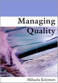 Enlarge image Cover: Managing Quality - SAGE Publications Inc