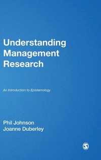 Enlarge image Cover: Understanding Management Research - SAGE Publications Inc