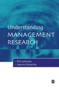 Cover: Understanding Management Research - SAGE Publications Inc