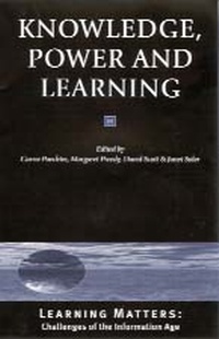 Enlarge image Cover: Knowledge, Power and Learning - SAGE Publications Inc