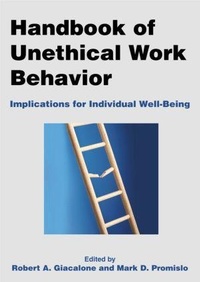 Abbildung von: Handbook of Unethical Work Behavior: - Routledge
