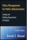 Cover: Ethics Management for Public Administrators - M.E. Sharpe