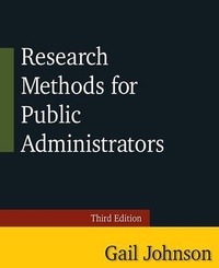 Enlarge image Cover: Research Methods for Public Administrators - Routledge