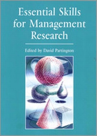Enlarge image Cover: Essential Skills for Management Research - SAGE Publications Inc