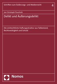Abbildung von: Delikt und Äußerungsdelikt - Nomos