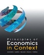 Cover: Principles of Economics in Context - M.E. Sharpe