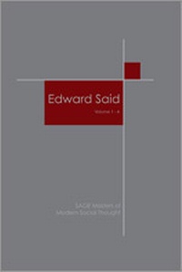 Enlarge image Cover: Edward Said - SAGE Publications Inc