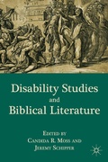 Cover: Disability Studies and Biblical Literature - Palgrave MacMillan