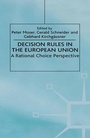 Cover: Decision Rules in the European Union - Palgrave Macmillan
