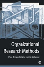 Cover: Organizational Research Methods - SAGE Publications Inc