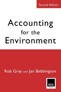 Cover: Accounting for the Environment - SAGE Publications Inc