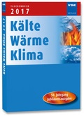 Cover: Taschenbuch K&auml;lte W&auml;rme Klima 2017 - VDE VERLAG