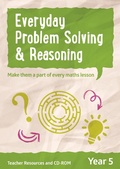 Cover: Year 5 Everyday Problem Solving and Reasoning - Keen Kite Books