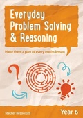Cover: Year 6 Everyday Problem Solving and Reasoning - Keen Kite Books