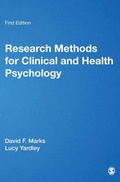 Cover: Research Methods for Clinical and Health Psychology - SAGE Publications Inc