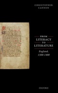 Cover: From Literacy to Literature: England, 1300-1400 - Oxford University Press