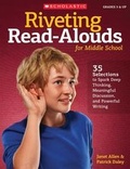 Cover: Riveting Read-Alouds for Middle School - Teaching Strategies