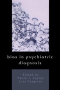 Cover: Bias in Psychiatric Diagnosis - Jason Aronson Publishers