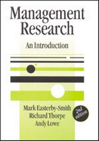 Enlarge image Cover: Management Research - SAGE Publications Inc