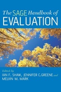 Cover: The SAGE Handbook of Evaluation - SAGE Publications Inc