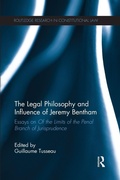 Cover: The Legal Philosophy and Influence of Jeremy Bentham - Routledge