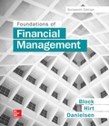 Cover: Foundations of Financial Management - McGraw-Hill Education