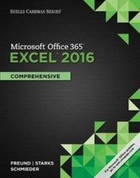 Abbildung von: Shelly Cashman Series MicrosoftA (R)Office 365 & ExcelA (R) 2016 - Course Technology Inc