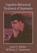 Cover: Cognitive-Behavioral Treatment of Depression - Jason Aronson Publishers
