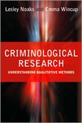 Cover: Criminological Research - SAGE Publications Inc