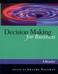 Cover: Decision Making for Business - SAGE Publications Inc