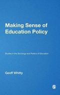 Cover: Making Sense of Education Policy - SAGE Publications Inc