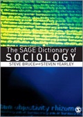 Cover: The SAGE Dictionary of Sociology - SAGE Publications Inc