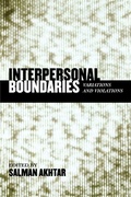 Cover: Interpersonal Boundaries - Jason Aronson Publishers