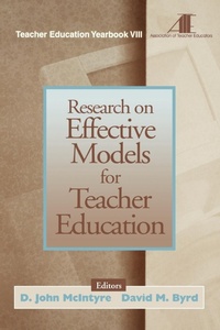 Enlarge image Cover: Research on Effective Models for Teacher Education - SAGE Publications Inc