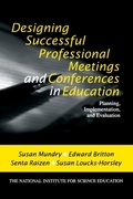 Cover: Designing Successful Professional Meetings and Conferences in Education - SAGE Publications Inc