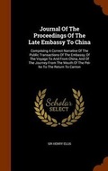 Cover: Journal of the Proceedings of the Late Embassy to China - Arkose Press