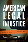 Cover: American Legal Injustice - Jason Aronson Publishers