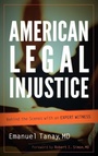 Cover: American Legal Injustice - Jason Aronson Publishers
