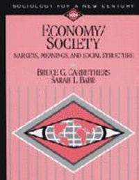 Enlarge image Cover: Economy/Society - SAGE Publications Inc