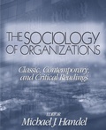 Cover: The Sociology of Organizations - SAGE Publications Inc